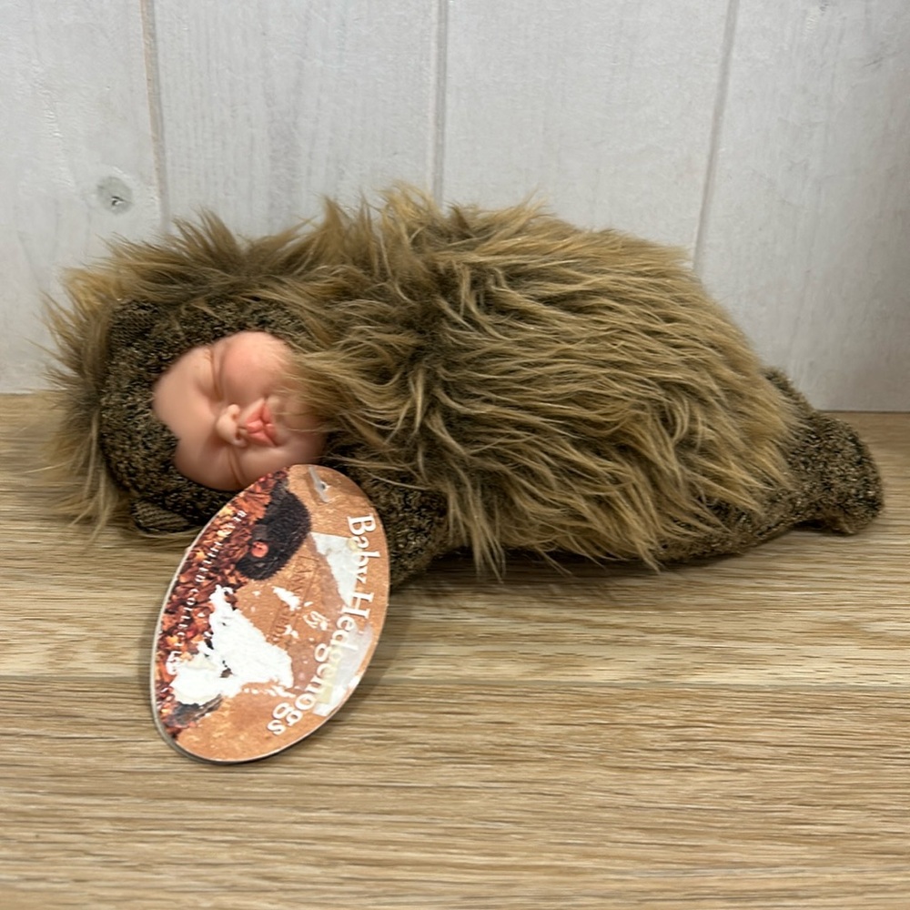 Anne Geddes Plush Sleeping
Hedgehog Baby Doll